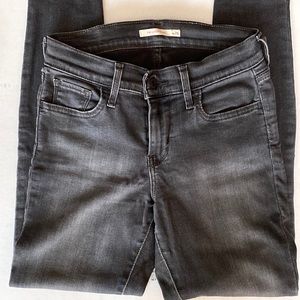 Levi’s 710 skinny gray jeans size 26